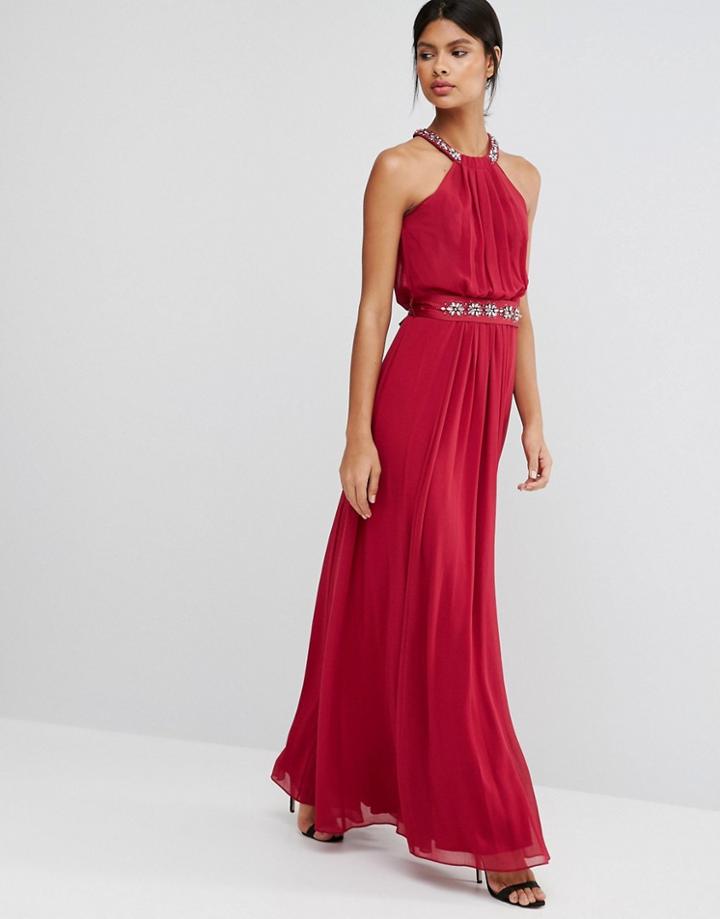 Coast Juliette Maxi Dress - Red