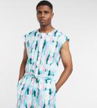 Asos Made In Kenya Tie Dye Romper-green