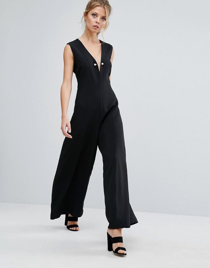 Asilio Pearl Of Wisdom Jumpsuit - Black