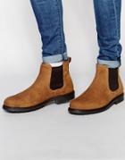 Red Tape Leather Chelsea Boots - Beige