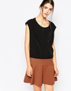 See U Soon Dress With Contrast Flippy Skirt
