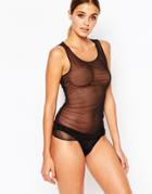 Wolford Tulle Top - Black