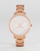 Ted Baker Brook Bow Bracelet Watch In Gold - Gold