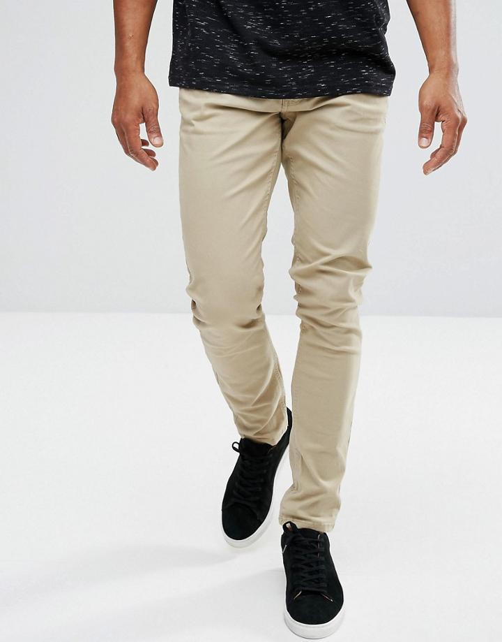 Blend Slim Fit Chino - Beige
