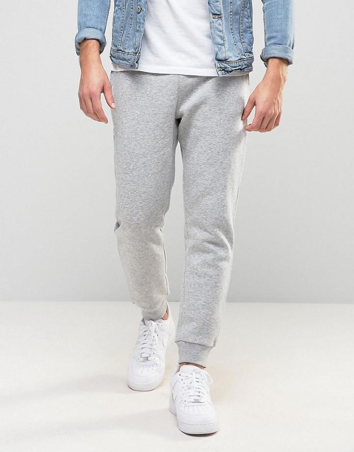 New Look Slim Joggers In Grey - Gray