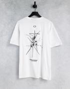 Criminal Damage Smash T-shirt In White