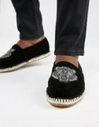 Kg By Kurt Geiger Embroided Espadrilles - Black