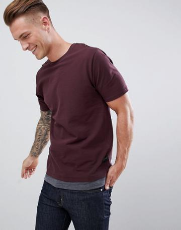 Only And Sons Longy T-shirt - Brown
