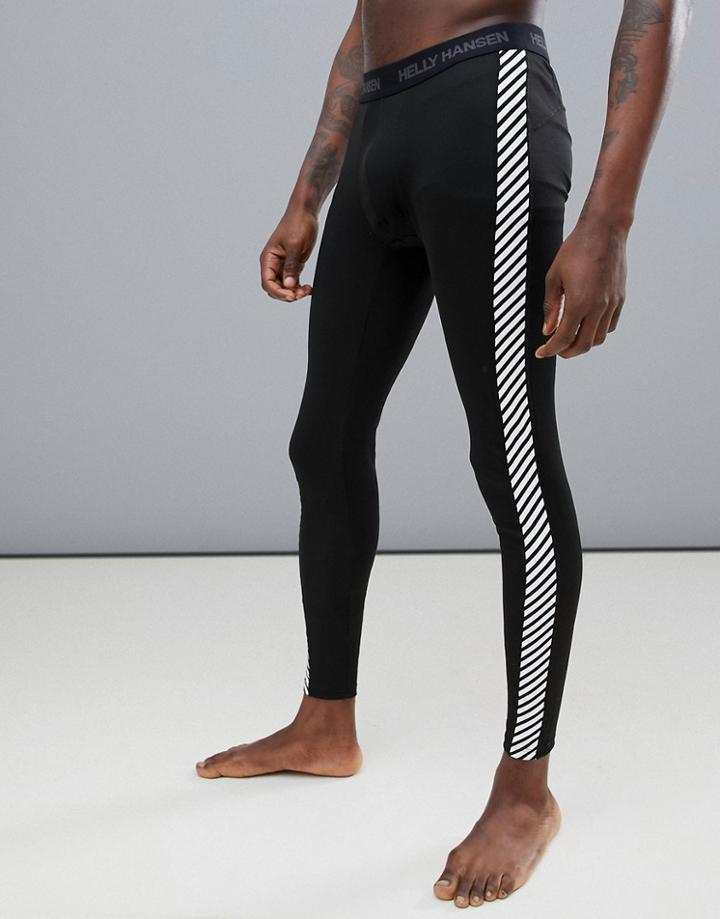 Helly Hansen Lifa Base Layer Pant In Black - Black