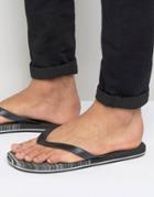 O'neill Profile Marble Flip Flops - Black