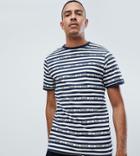 Ellesse T-shirt With Logo Stripes In White - White
