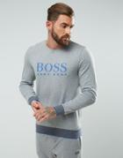 Boss Bodywear Crew Neck Sweat - Gray