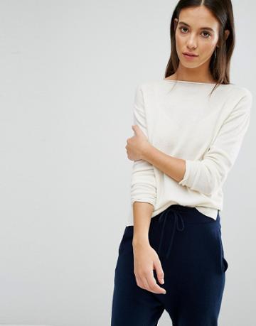 Les 100 Ciels Cashmere Sweater - Cream