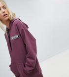 Ivy Park Oversized Hoodie In Burgundy - Red