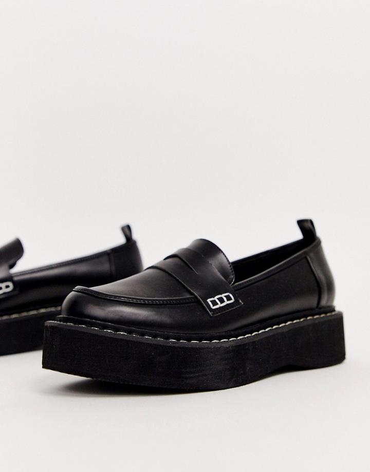 Asos Design Maxis Chunky Loafer-black