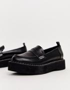Asos Design Maxis Chunky Loafer-black