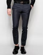Noose & Monkey Pants With Stretch In Super Skinny Fit - Charcoal