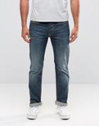 Lee Powell Slim Jeans Bounce Blue - Blue