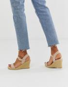 Office Marbs Wedge Sandals-beige