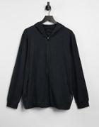 Nike Yoga Dri-fit Zip Thru Hoodie In Black