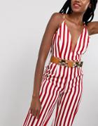 Forever Unique Studded Waist Belt - Tan