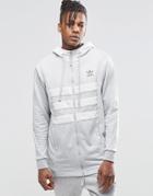 Adidas Originals Street Modern Zip Hoodie Ay9196 - Gray