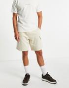 Asos Design Oversized Jersey Shorts With Cargo Pocket In Gray-grey