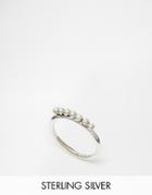 Fashionology Sterling Silver Multi Ball Ring - Sterling Silver
