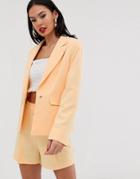 Miss Selfridge Blazer In Yellow