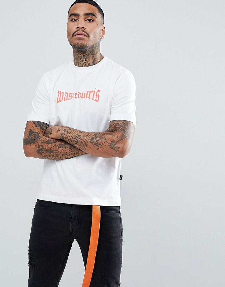 Wasted Paris London T-shirt In White - White