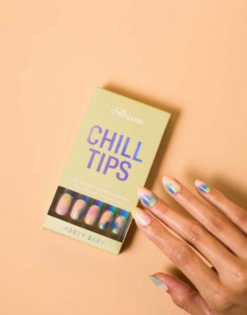 Chillhouse Chill Tips Press-on Nails In Groovy Baby-multi