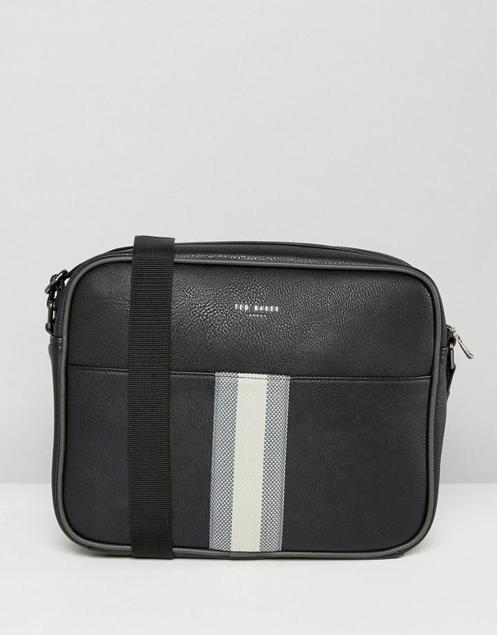 Ted Baker Delano Webbing Messenger Bag - Black