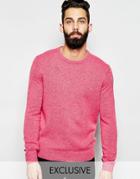 Farah Sweater In Lambswool Exclusive - Pink