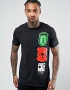 Cheats & Thieves Hazard Unit Print T-shirt - Black