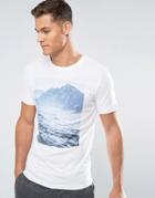 Selected Homme T-shirt With Logo - White