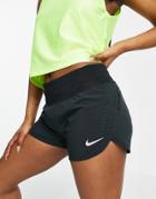 Nike Running Eclipse 3 Inch Shorts In Black