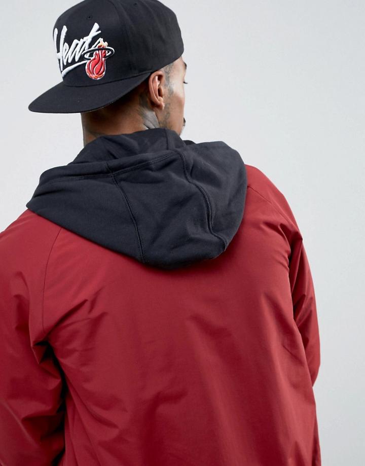 Mitchell & Ness Vice Script Solid Snapback Cap Miami Heat - Black