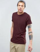 Weekday Alex Melange T-shirt - Red