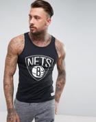 Mitchell & Ness Nba Brooklyn Nets Tank - Black