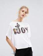 Max & Co Donata Embroidered T-shirt - White