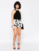 The Fifth The High Road Floral Shorts - Mono Floral