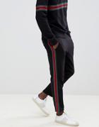 New Look Jogger With Taping In Black - Black