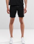 New Look Chino Shorts In Black - Black