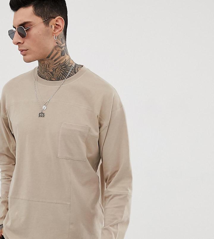 Heart & Dagger Long Sleeve T-shirt - Pink
