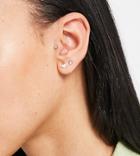 Kingsley Ryan Sterling Silver Heart Ear Wrap Earrings