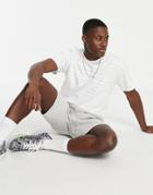 Levi's Relaxed Fit Pocket T-shirt In Stripe Dudleya Marshmallow Neutral White
