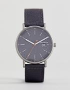 Skagen Skw6452 Signatur Solar Recycled Canvas Watch In Gray 40mm - Gray