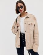 Cheap Monday Organic Cotton Oversized Trucker Jacket - Pink