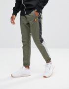 Ellesse Track Joggers With Side Panels - Green