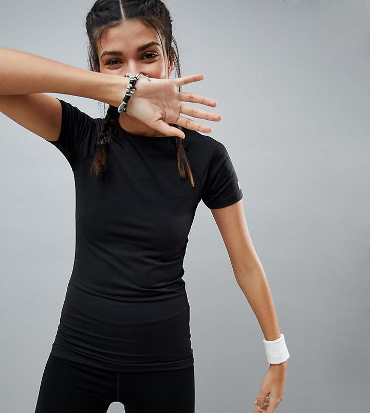 Asos 4505 Tall Training T-shirt In Tight Fit - Black